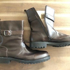 Banana Republic Fur Lined Boots - Brown